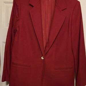 Savannah Women's Vibrant Red Suit Jacket